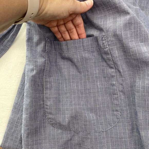 Polo Ralph Lauren Robe Mens Small Medium Plaid Belted Lightweight Lounge Preppy - Picture 5 of 8